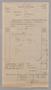 Primary view of [French Customs Receipt, April 6, 1938]