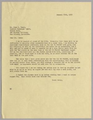 [Letter from Daniel W. Kempner to Jean E. Vesco, January 20, 1954]