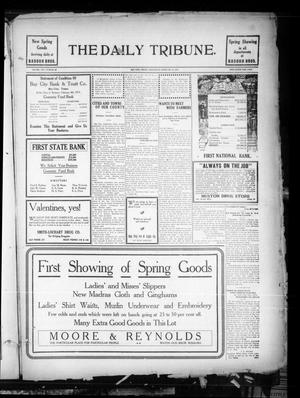 The Daily Tribune. (Bay City, Tex.), Vol. 8, No. 59, Ed. 1 Wednesday, February 12, 1913