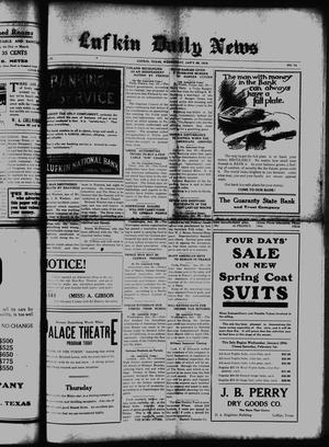 Lufkin Daily News (Lufkin, Tex.), Vol. 4, No. 74, Ed. 1 Wednesday, January 29, 1919