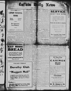 Lufkin Daily News (Lufkin, Tex.), Vol. 14, No. 225, Ed. 1 Thursday, July 24, 1919