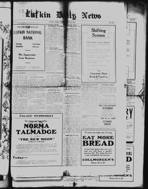Lufkin Daily News (Lufkin, Tex.), Vol. 14, No. 229, Ed. 1 Tuesday, July 29, 1919