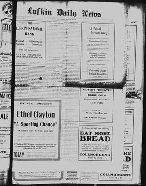Lufkin Daily News (Lufkin, Tex.), Vol. 14, No. 256, Ed. 1 Friday, August 29, 1919