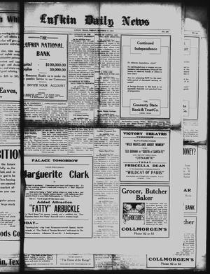Lufkin Daily News (Lufkin, Tex.), Vol. [4], No. 298, Ed. 1 Friday, October 17, 1919