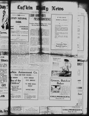Lufkin Daily News (Lufkin, Tex.), Vol. [4], No. 303, Ed. 1 Thursday, October 23, 1919