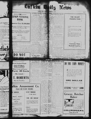 Lufkin Daily News (Lufkin, Tex.), Vol. [5], No. 3, Ed. 1 Tuesday, November 4, 1919