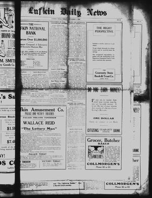 Lufkin Daily News (Lufkin, Tex.), Vol. [5], No. 6, Ed. 1 Friday, November 7, 1919