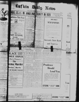 Lufkin Daily News (Lufkin, Tex.), Vol. [5], No. 68, Ed. 1 Thursday, January 22, 1920