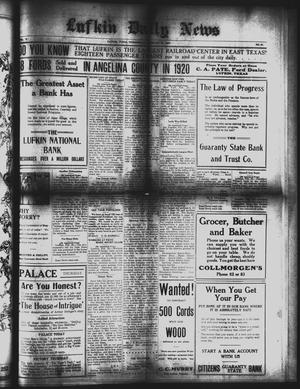 Lufkin Daily News (Lufkin, Tex.), Vol. 5, No. 97, Ed. 1 Wednesday, February 25, 1920