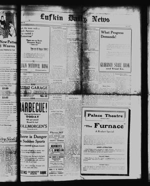 Lufkin Daily News (Lufkin, Tex.), Vol. 6, No. 278, Ed. 1 Saturday, September 24, 1921