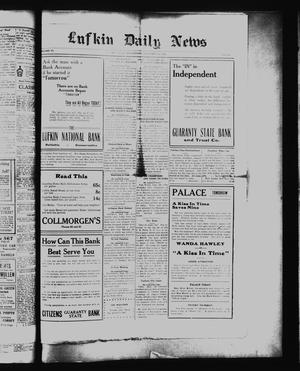 Lufkin Daily News (Lufkin, Tex.), Vol. 6, No. 281, Ed. 1 Wednesday, September 28, 1921