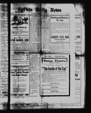 Primary view of object titled 'Lufkin Daily News (Lufkin, Tex.), Vol. 6, No. 296, Ed. 1 Saturday, October 15, 1921'.