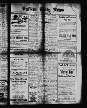 Lufkin Daily News (Lufkin, Tex.), Vol. 6, No. 299, Ed. 1 Wednesday, October 19, 1921