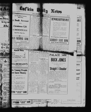 Lufkin Daily News (Lufkin, Tex.), Vol. 7, No. 31, Ed. 1 Thursday, December 8, 1921