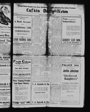 Lufkin Daily News (Lufkin, Tex.), Vol. 7, No. 43, Ed. 1 Thursday, December 22, 1921
