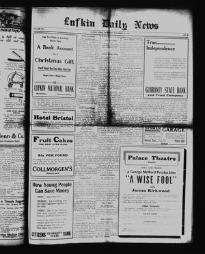 Lufkin Daily News (Lufkin, Tex.), Vol. 7, No. 45, Ed. 1 Saturday, December 24, 1921