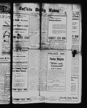 Lufkin Daily News (Lufkin, Tex.), Vol. 7, No. 46, Ed. 1 Tuesday, December 27, 1921