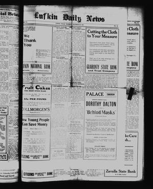 Lufkin Daily News (Lufkin, Tex.), Vol. 7, No. 48, Ed. 1 Thursday, December 29, 1921