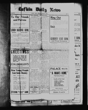 Lufkin Daily News (Lufkin, Tex.), Vol. 7, No. 51, Ed. 1 Monday, January 2, 1922