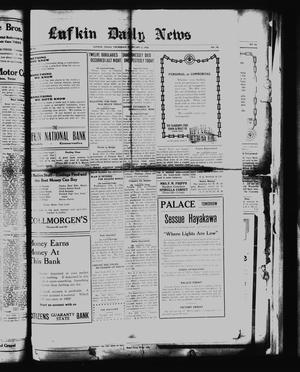 Lufkin Daily News (Lufkin, Tex.), Vol. 7, No. 78, Ed. 1 Thursday, February 2, 1922