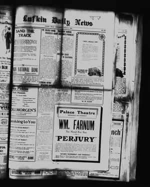 Primary view of object titled 'Lufkin Daily News (Lufkin, Tex.), Vol. 7, No. 107, Ed. 1 Wednesday, March 8, 1922'.