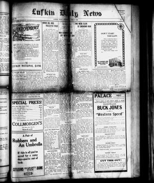 Lufkin Daily News (Lufkin, Tex.), Vol. 7, No. [186], Ed. 1 Thursday, June 8, 1922