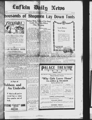 Lufkin Daily News (Lufkin, Tex.), Vol. 7, No. 206, Ed. 1 Saturday, July 1, 1922