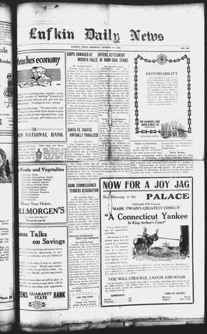 Lufkin Daily News (Lufkin, Tex.), Vol. [7], No. 242, Ed. 1 Monday, August 14, 1922