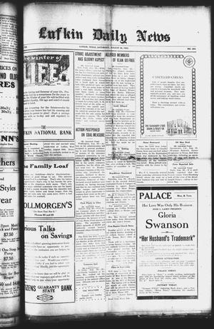 Lufkin Daily News (Lufkin, Tex.), Vol. 7, No. 254, Ed. 1 Saturday, August 26, 1922
