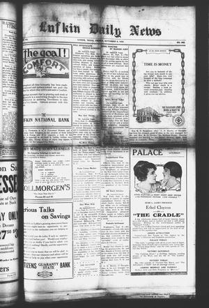 Lufkin Daily News (Lufkin, Tex.), Vol. 7, No. 265, Ed. 1 Friday, September 8, 1922