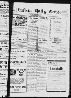 Lufkin Daily News (Lufkin, Tex.), Vol. 7, No. 298, Ed. 1 Tuesday, October 17, 1922