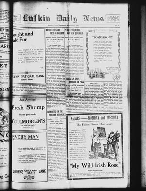 Lufkin Daily News (Lufkin, Tex.), Vol. 8, No. 5, Ed. 1 Monday, November 6, 1922