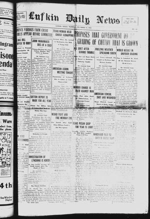 Lufkin Daily News (Lufkin, Tex.), Vol. 8, No. 34, Ed. 1 Tuesday, December 12, 1922