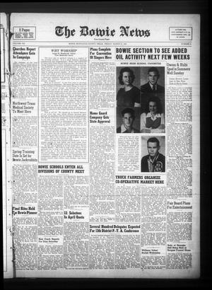 Primary view of object titled 'The Bowie News (Bowie, Tex.), Vol. 20, No. 3, Ed. 1 Friday, March 21, 1941'.