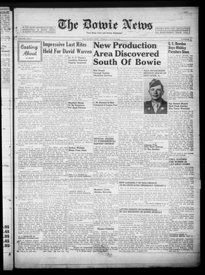 The Bowie News (Bowie, Tex.), Vol. 24, No. 21, Ed. 1 Friday, July 27, 1945