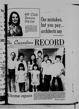 The Canadian Record (Canadian, Tex.), Vol. 86, No. 30, Ed. 1 Thursday, July 24, 1975