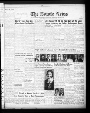The Bowie News (Bowie, Tex.), Vol. 36, No. 48, Ed. 1 Thursday, February 13, 1958
