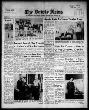 The Bowie News (Bowie, Tex.), Vol. 42, No. 18, Ed. 1 Thursday, May 2, 1963