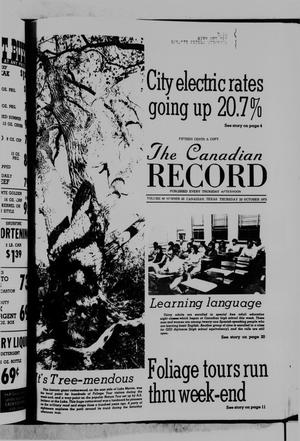 The Canadian Record (Canadian, Tex.), Vol. 86, No. 43, Ed. 1 Thursday, October 23, 1975