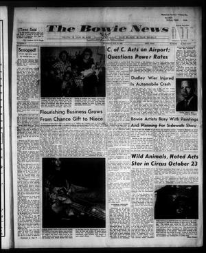 The Bowie News (Bowie, Tex.), Vol. 42, No. 41, Ed. 1 Thursday, October 10, 1963