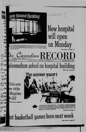 The Canadian Record (Canadian, Tex.), Vol. 86, No. 46, Ed. 1 Thursday, November 13, 1975