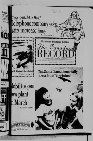 The Canadian Record (Canadian, Tex.), Vol. 86, No. 52, Ed. 1 Thursday, December 25, 1975