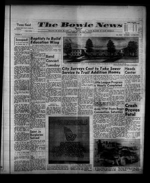 Primary view of object titled 'The Bowie News (Bowie, Tex.), Vol. 44, No. 19, Ed. 1 Thursday, May 13, 1965'.