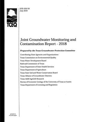 Joint Groundwater Monitoring and Contamination Report: 2018