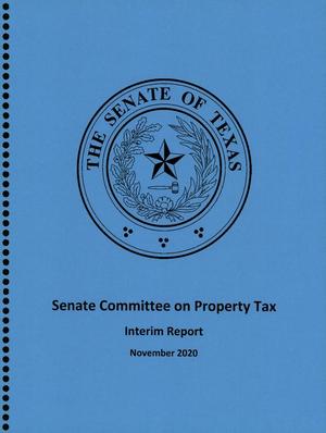 Primary view of object titled 'Interim Report to the 86th Texas Legislature: Senate Committee on Property Tax'.