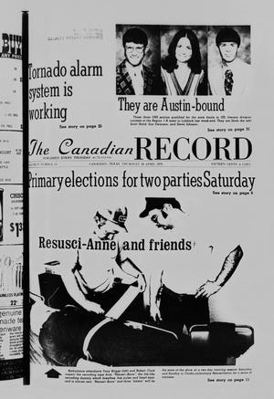 The Canadian Record (Canadian, Tex.), Vol. 87, No. 18, Ed. 1 Thursday, April 29, 1976