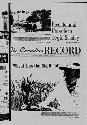 The Canadian Record (Canadian, Tex.), Vol. 87, No. 25, Ed. 1 Thursday, June 17, 1976
