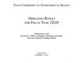 Thumbnail image of item number 3 in: 'Texas Commission on Environmental Quality Operating Budget: 2020'.