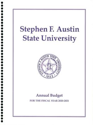 Stephen F. Austin State University Operating Budget: 2021