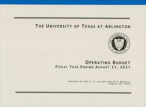 Primary view of object titled 'University of Texas at Arlington Operating Budget: 2021'.